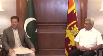 Pakistan Başbakanı İmran Han Sri Lanka'da