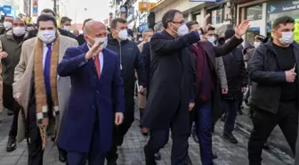 Gençlik ve Spor Bakanı Kasapoğlu'nun İshak Paşa Sarayı ziyareti