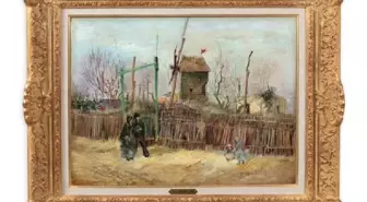 Van Gogh'un sergilenmemiş eseri Montmartre 70 milyon TL'ye açık arttırmada