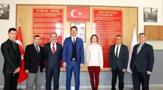 Vergi Haftası nedeniyle Kaymakam Karaloğlu'na ziyaret