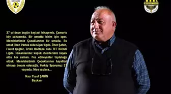 Yerköyspor 37. kuruluş yıldönümünüz kutluyor