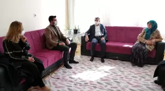 AK Parti Aksaray heyeti şehit ailelerini ziyaret etti