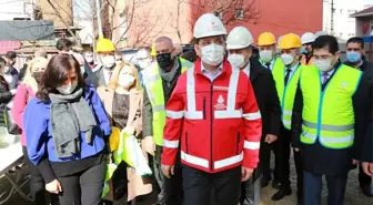 İBB Başkanı Ekrem İmamoğlu Ataşehir'de incelemelerde bulundu