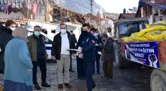 İskilip Belediyesi'nden bin aileye kömür yardımı