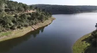 (Havadan fotoğrafla) İstanbul barajlarında doluluk yüzde 55.58'e çıktı