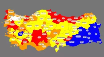 Normalleşme haritasına bakan herkes bu ili fark ediyor! İşte Uşak'ın mavi kalmasının 3 sırrı