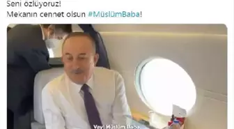 Bakan Çavuşoğlu, Müslüm Gürses'i andı