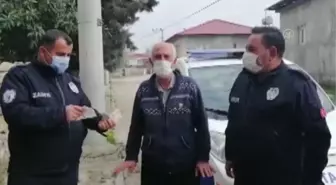 GAZİANTEP - Zabıta ekipleri yolda bulduğu cüzdanı sahibine teslim etti