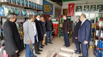Saadet Partisi'nden sanayi esnafına ziyaret