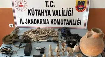 Tünel kazan defineciler suç aletleri ile yakalandı