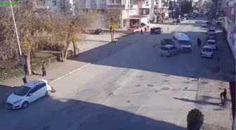 Osmaniye'deki trafik kazaları KGYS kameralarına yansıdı