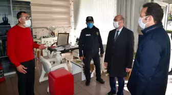 Son dakika haberi... Selçuklu'da korona virüs denetimi