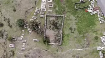 Tarihi 'Paşa Mezarlığı'nı defineciler talan etti