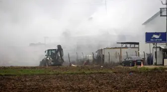 Kırklareli'nde hayvan çiftliğinde çıkan yangın kontrol altına alındı