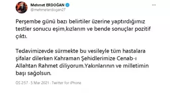 Milletvekili Erdoğan koronaya yakalandı