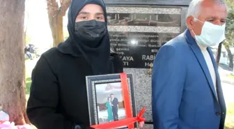 Son dakika! Şehit eşinin adına çeşme yaptıran eşe anlamlı fotoğraf