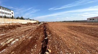 Eğil'de yapılacak olan stadyumunda çalışmalar devam ediyor