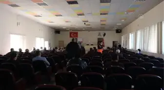 Mut'ta muhtarlara afet farkındalık eğitimi verildi