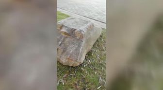 Bizans dönemine ait taş sütunu 250 bin dolara satmak isteyen kişi yakalandı