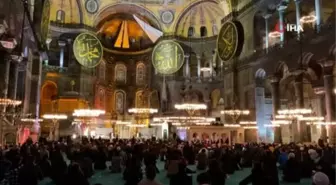 Ayasofya'da Mi'raciye okundu