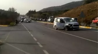 Aydın'da trafik kazası; 4 yaralı