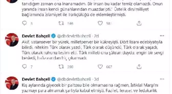 Bahçeli, Mehmet Akif Ersoy'u andı