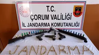 Jandarmadan ruhsatsız silah operasyonu