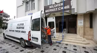 Nilüfer'deki camilerde bahar temizliği