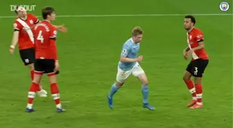 Saha Kenarı Kamerası: Kevin De Bruyne'nin Southampton'a Attığı Gol