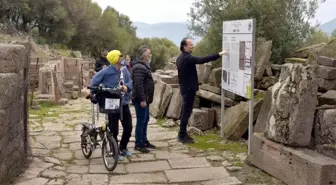 Aliağa'da bisiklet turizmi çalışmalarında rota belirlendi