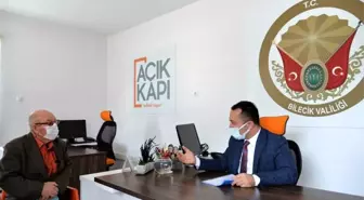 Açık Kapı Şube Müdürlüğünde vatandaşların sorunlarını dinledi