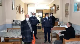 Bitlis'te maske ve sosyal mesafe denetimi