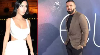 Drake, daha resmi olarak boşanmadan Kim Kardashian'ın peşine düştü