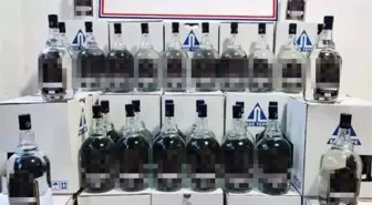 Zonguldak'ta 496 litre kaçak etil alkol ele geçirildi