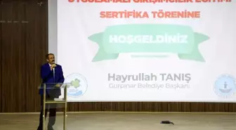 Gürpınar'da uygulamalı girişimcilik eğitimi sertifika töreni yapıldı