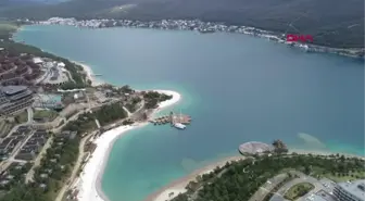 MUĞLA Bodrum plajlarına Maldivler'e benzetmek için kuvars tozu döküldüğü iddia edildi