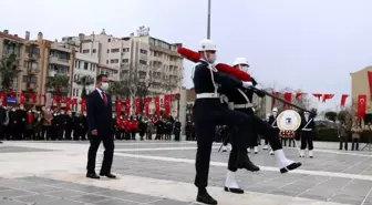 18 Mart Deniz Zaferi'nin 106. yılı törenleri çelenk sunumu ile başladı