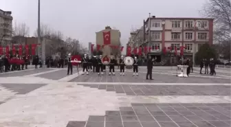 Son dakika haber! ÇANAKKALE - Şehitleri Anma Günü ve Çanakkale Deniz Zaferi'nin 106. yılı törenleri başladı