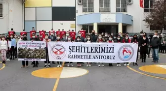 Çanakkale Şehitleri İzmir'de anıldı