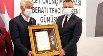 Gümüşhane'de Gazi Hasan Turgut'a devlet övünç madalyası verildi