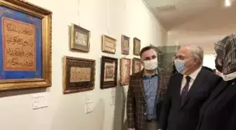 Hattat Abdurrahman Kılıç'ın 'Asar' isimli sergisi Fatih'te açıldı