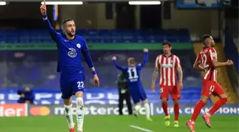 Şampiyonlar Ligi Son 16 Turu maçında Chelsea, sahasında Atletico Madrid'i 2-0 yendi ve çeyrek finale yükseldi