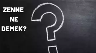 Zenne ne demek?