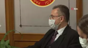 AB Türkiye Delegasyonu Başkanı Landrut, Parlamento Muhabirleri Derneği'ni ziyaret etti