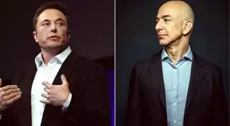 Jeff Bezos ve Elon Musk'ın 17 yıl önce çekilmiş fotoğrafı sosyal medyada gündem oldu