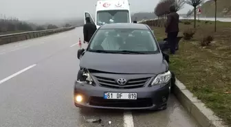 Samsun'da trafik kazası: 1 yaralı