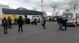 Aksaray'da yolcu otobüsünde korona alarmı
