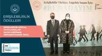 Anadolu Üniversitesi'ne erişilebilirlik ödülü