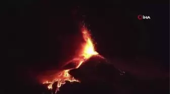 Etna Yanardağı yeniden faaliyete geçti