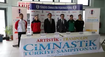 Bolu'da, Türkiye Artistik-Trampolin Cimnastik Şampiyonası başladı